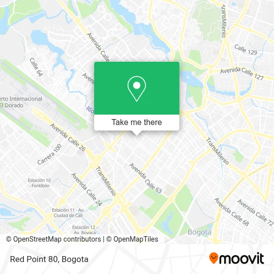 Red Point 80 map