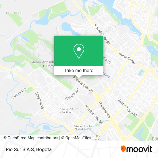 Rio Sur S.A.S map