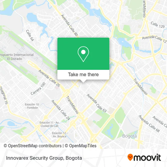Innovarex Security Group map