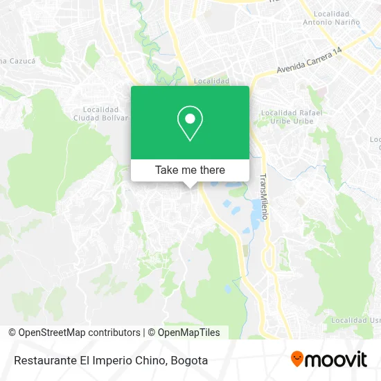 Restaurante El Imperio Chino map