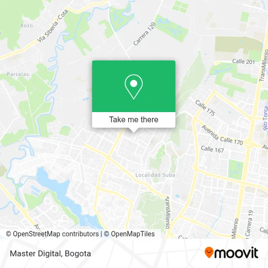 Master Digital map