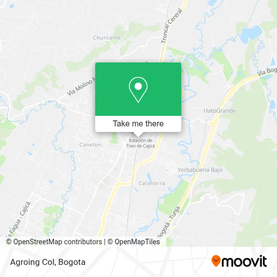 Agroing Col map