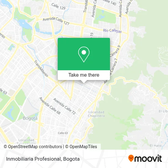 Inmobiliaria Profesional map