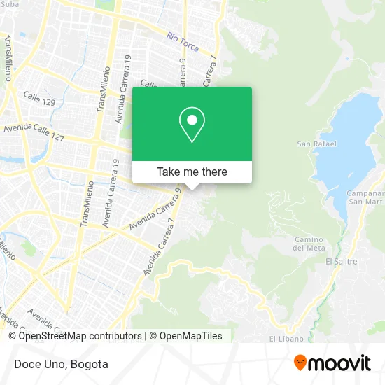 Doce Uno map