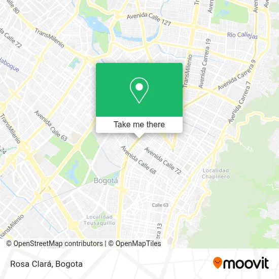 Rosa Clará map