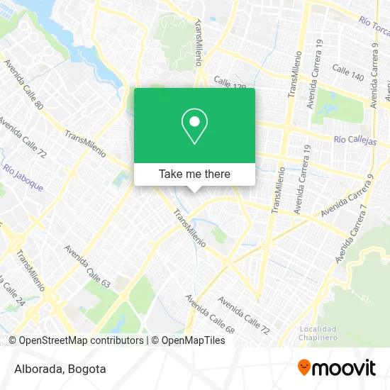 Alborada map
