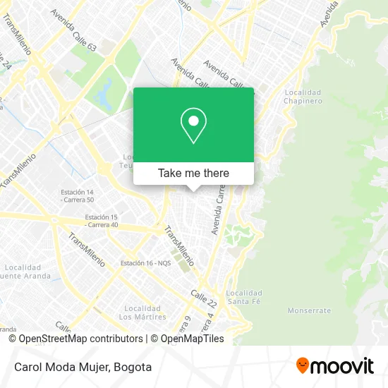 Carol Moda Mujer map