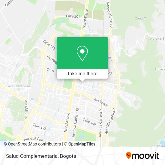 Salud Complementaria map