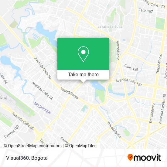 Visual360 map