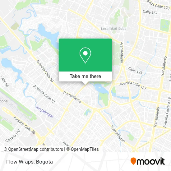 Flow Wraps map