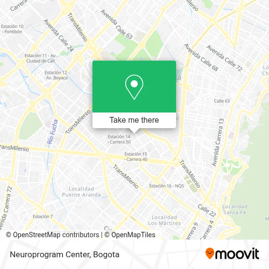 Neuroprogram Center map