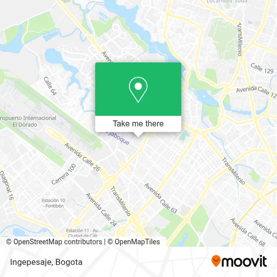Ingepesaje map