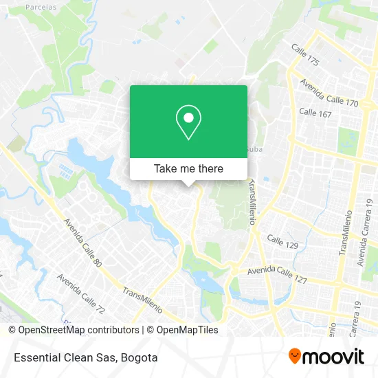 Essential Clean Sas map