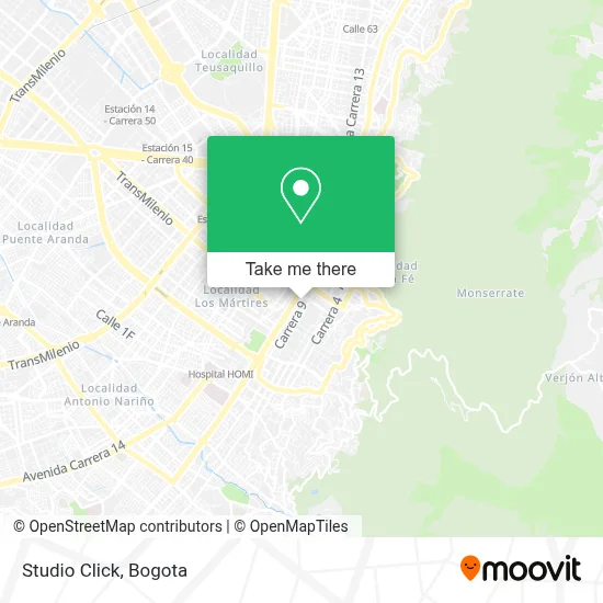 Studio Click map
