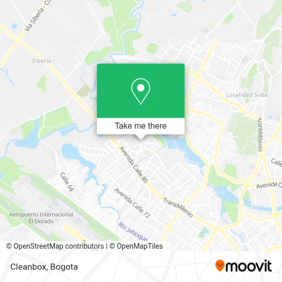 Cleanbox map