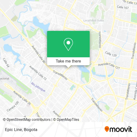 Epic Line map