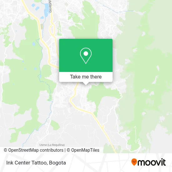 Ink Center Tattoo map