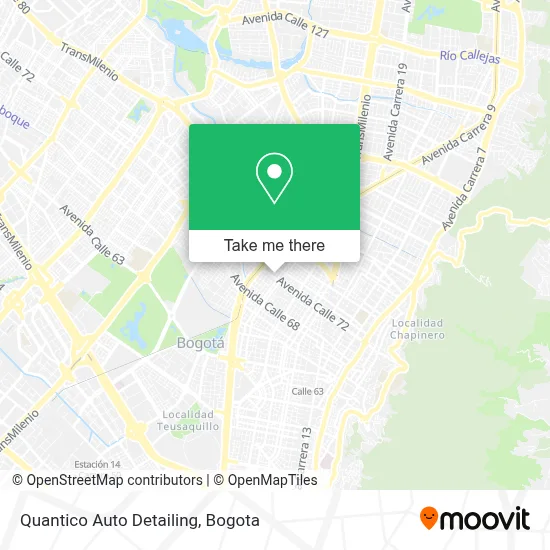 Quantico Auto Detailing map
