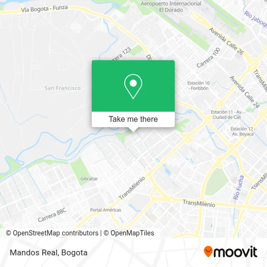 Mandos Real map