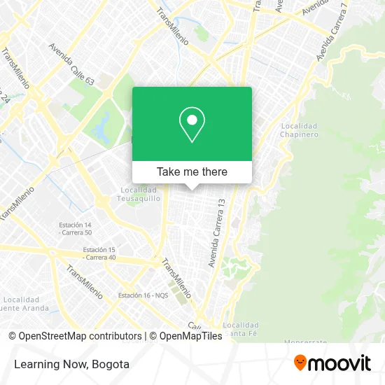 Learning Now map