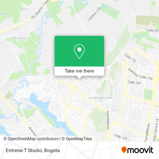 Entrena-T Studio map