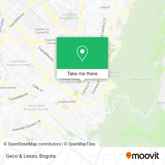 Geco & Lesso map