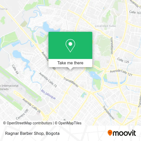 Ragnar Barber Shop map