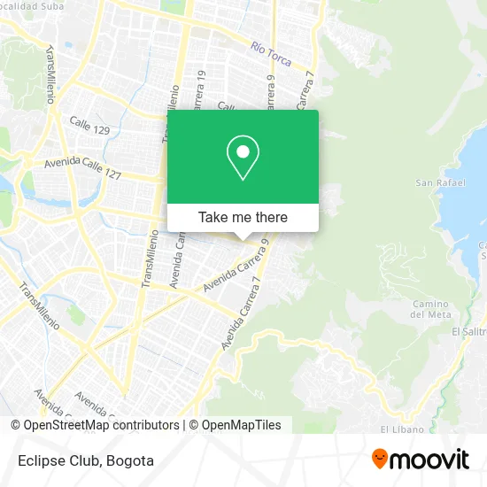 Eclipse Club map