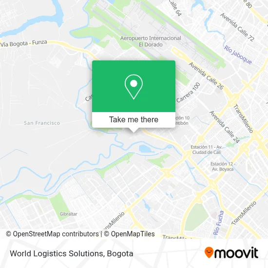 World Logistics Solutions map