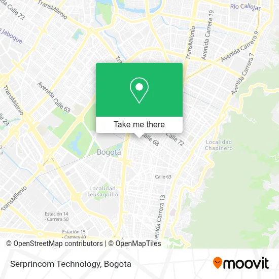 Serprincom Technology map