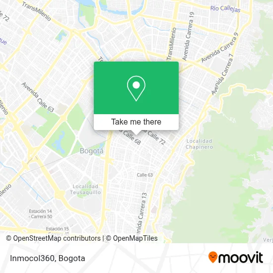 Inmocol360 map