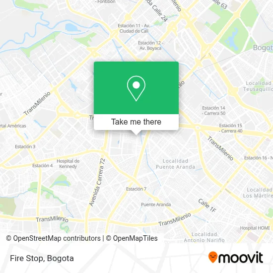 Fire Stop map