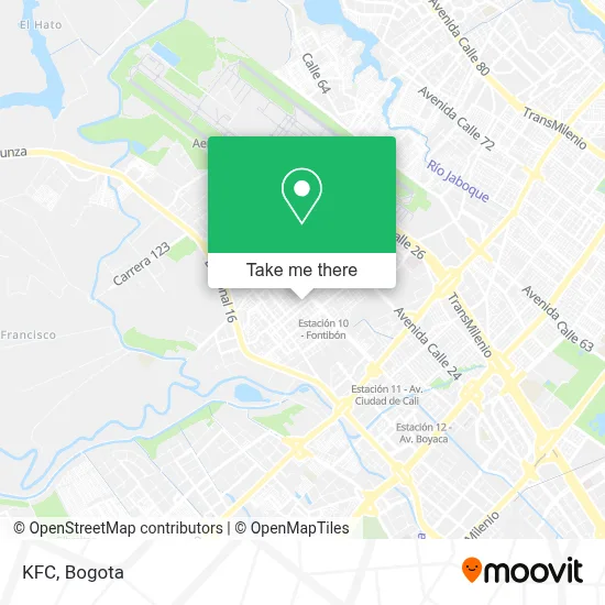 Kfc map