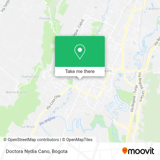 Doctora Nydia Cano map