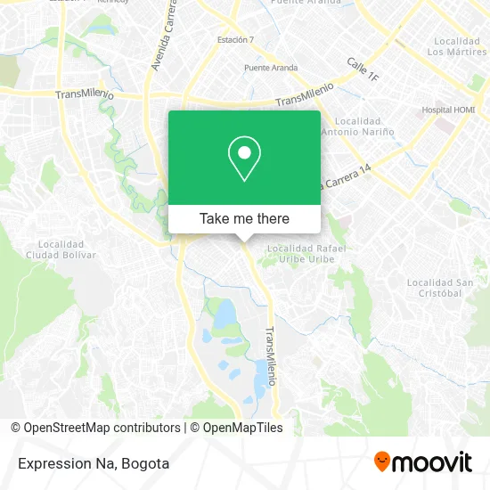 Expression Na map