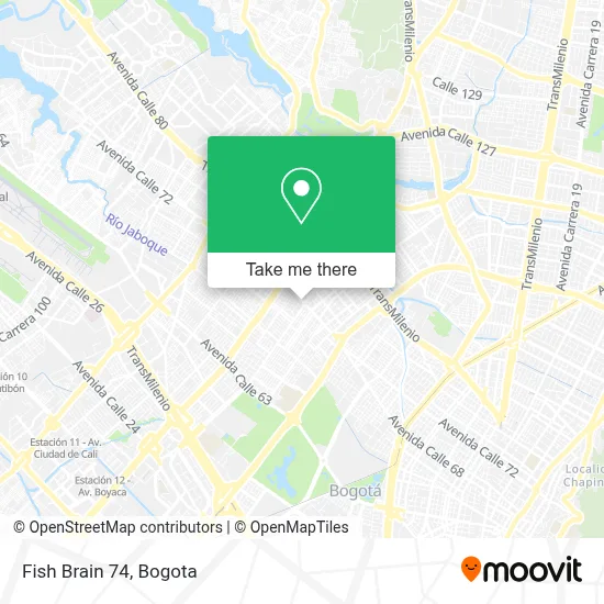 Fish Brain 74 map