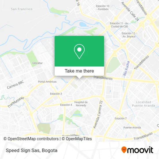 Speed Sign Sas map