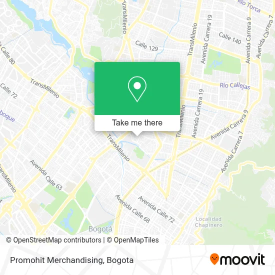 Promohit Merchandising map