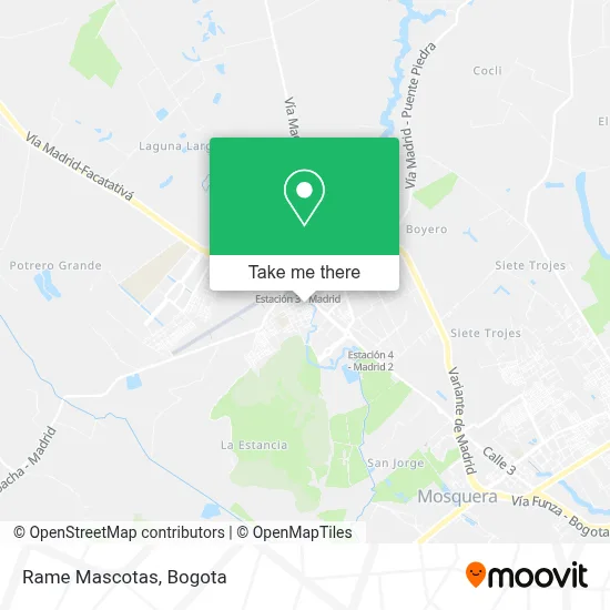 Rame Mascotas map
