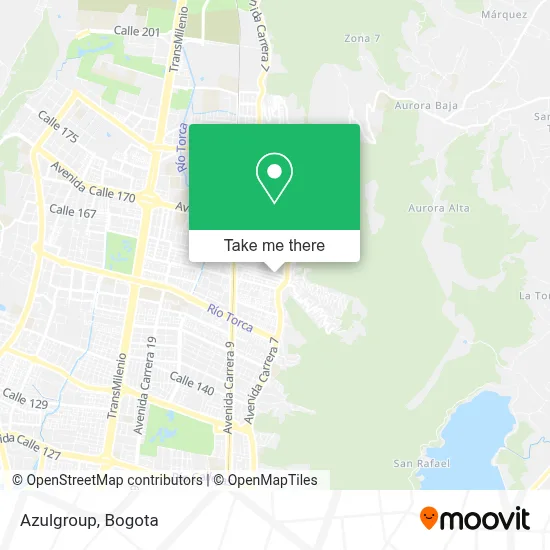 Azulgroup map