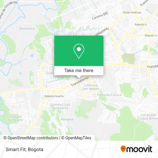 Smart Fit map