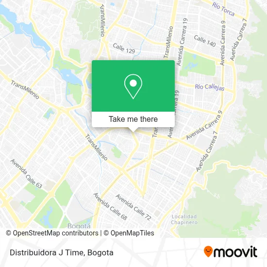 Distribuidora J Time map