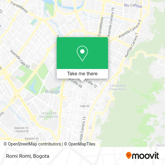 Romi Romi map