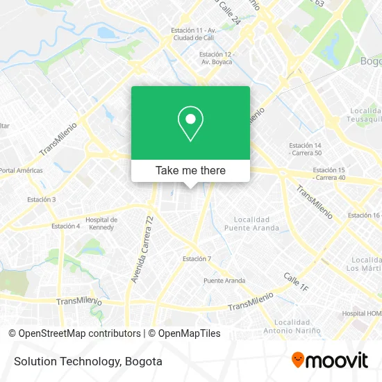Solution Technology map