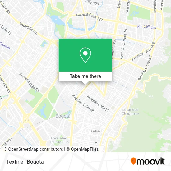 Textinel map