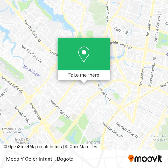 Moda Y Color Infantil map