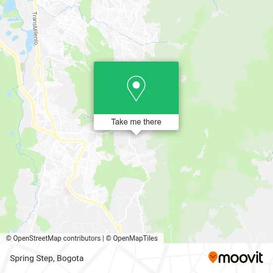 Spring Step map