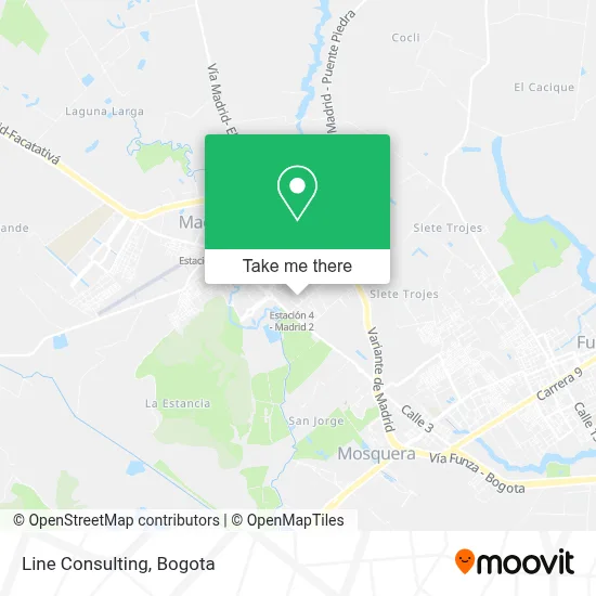 Line Consulting map