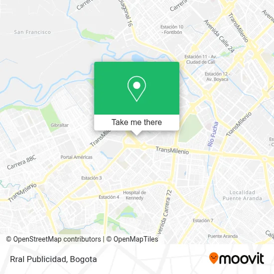 Rral Publicidad map
