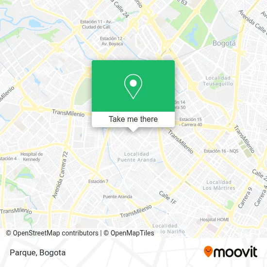 Parque map